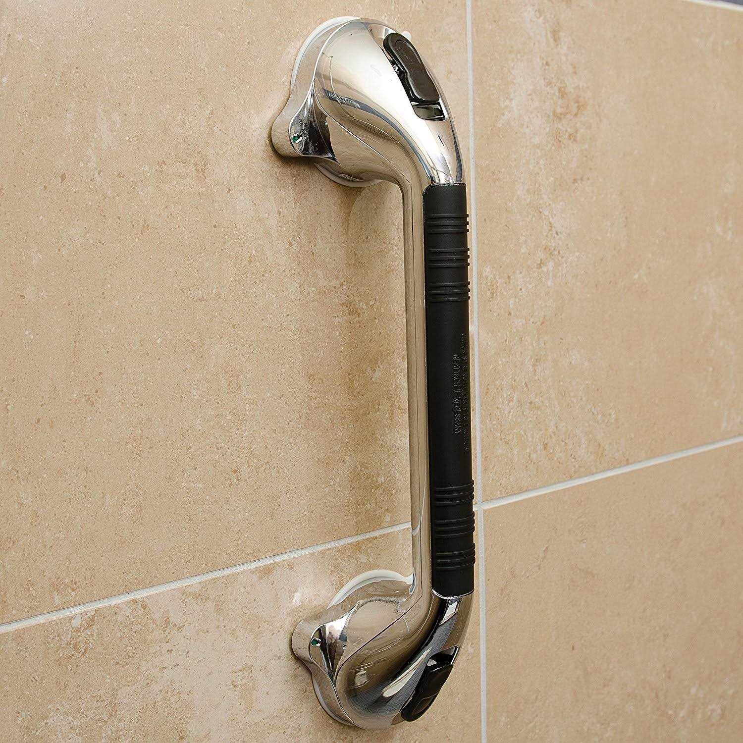 HealthSmart Suction Cup Grab Bar with BactiX - Image 5