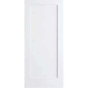 Kimberly Bay 80 in. Solid Core White Traditional Louver Wood Interior Door Slab - Image 4