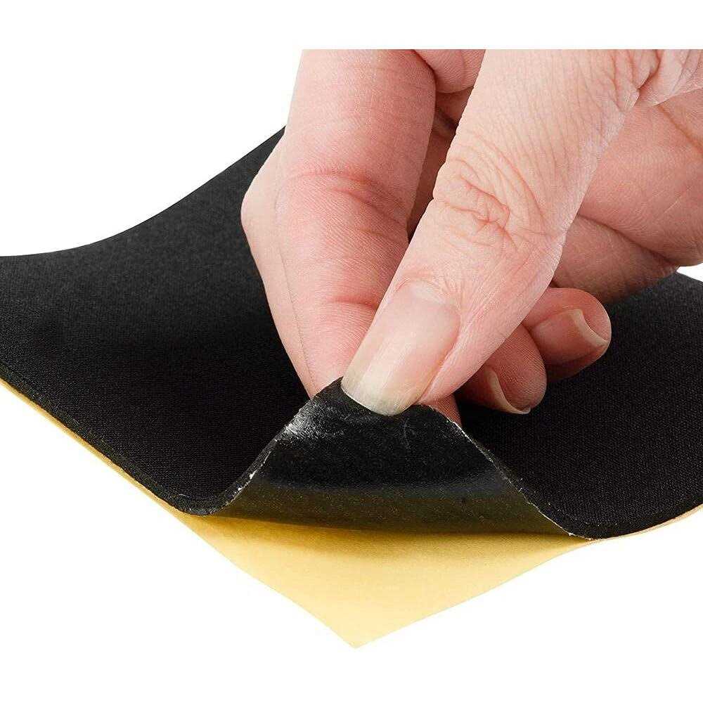 Genie Crafts 10 Pack Adhesive Foam Padding 1/4 Inch Thick Neoprene Rubber Sheets - Image 2