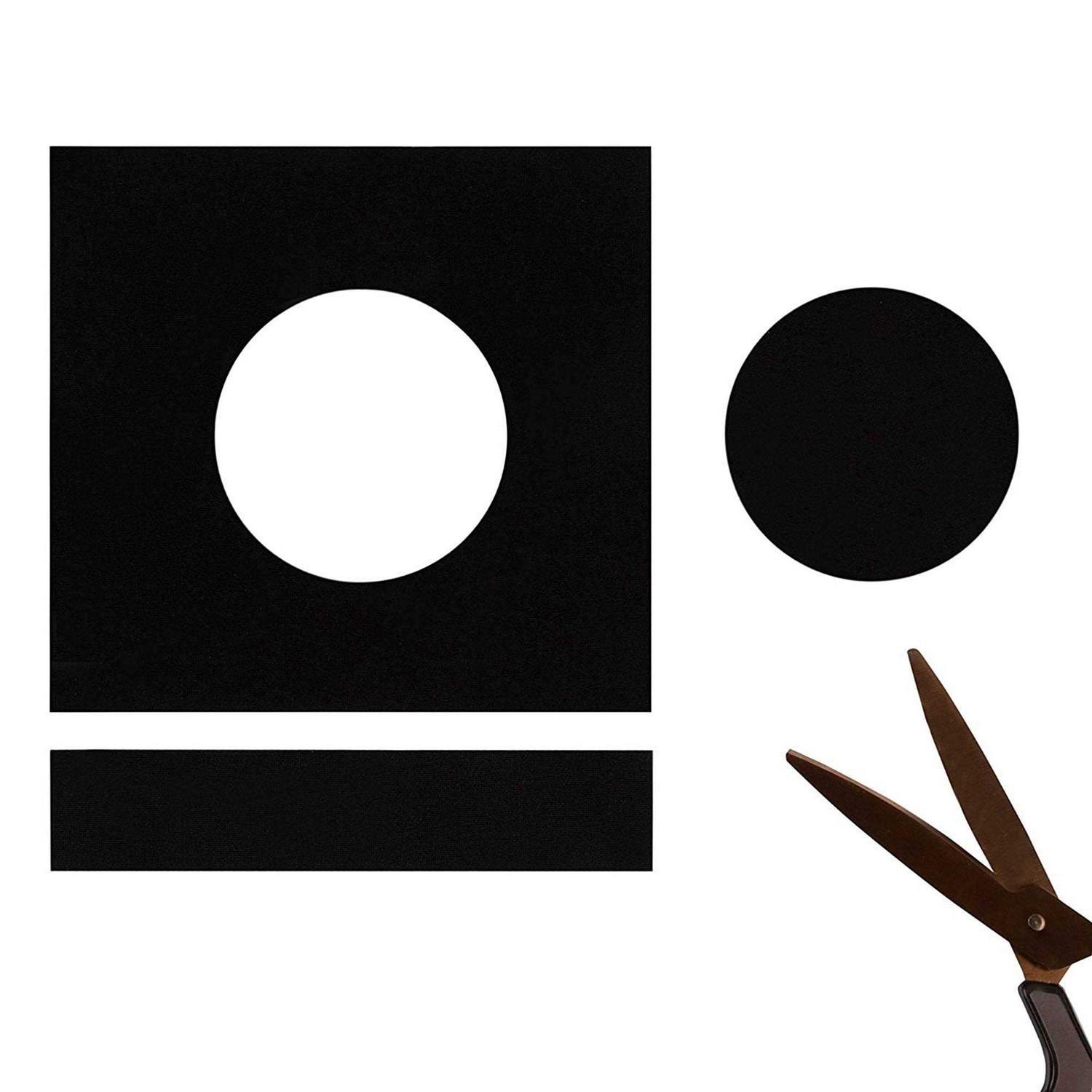 Genie Crafts 10 Pack Adhesive Foam Padding 1/4 Inch Thick Neoprene Rubber Sheets - Image 3