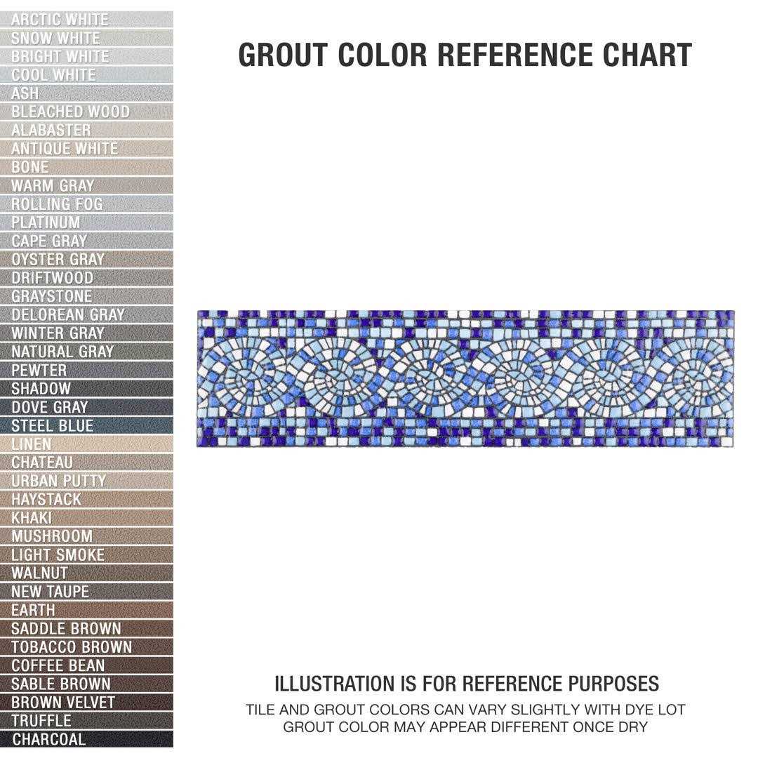 Merola Tile Captain Riptide 2 x 8 Ceramic Specialty Trim WES8CQRIPB - Image 4