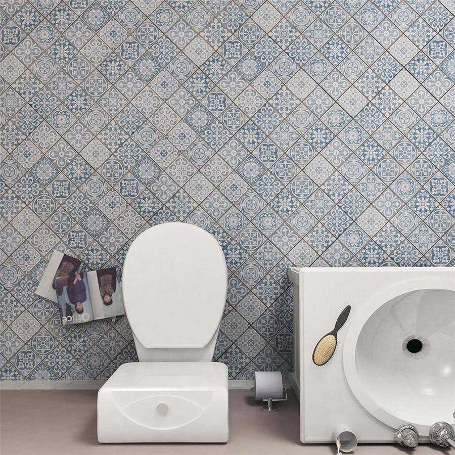Merola Tile Faenza Azul 13 in. x 13 in. Ceramic Floor and Wall Tile - Image 3