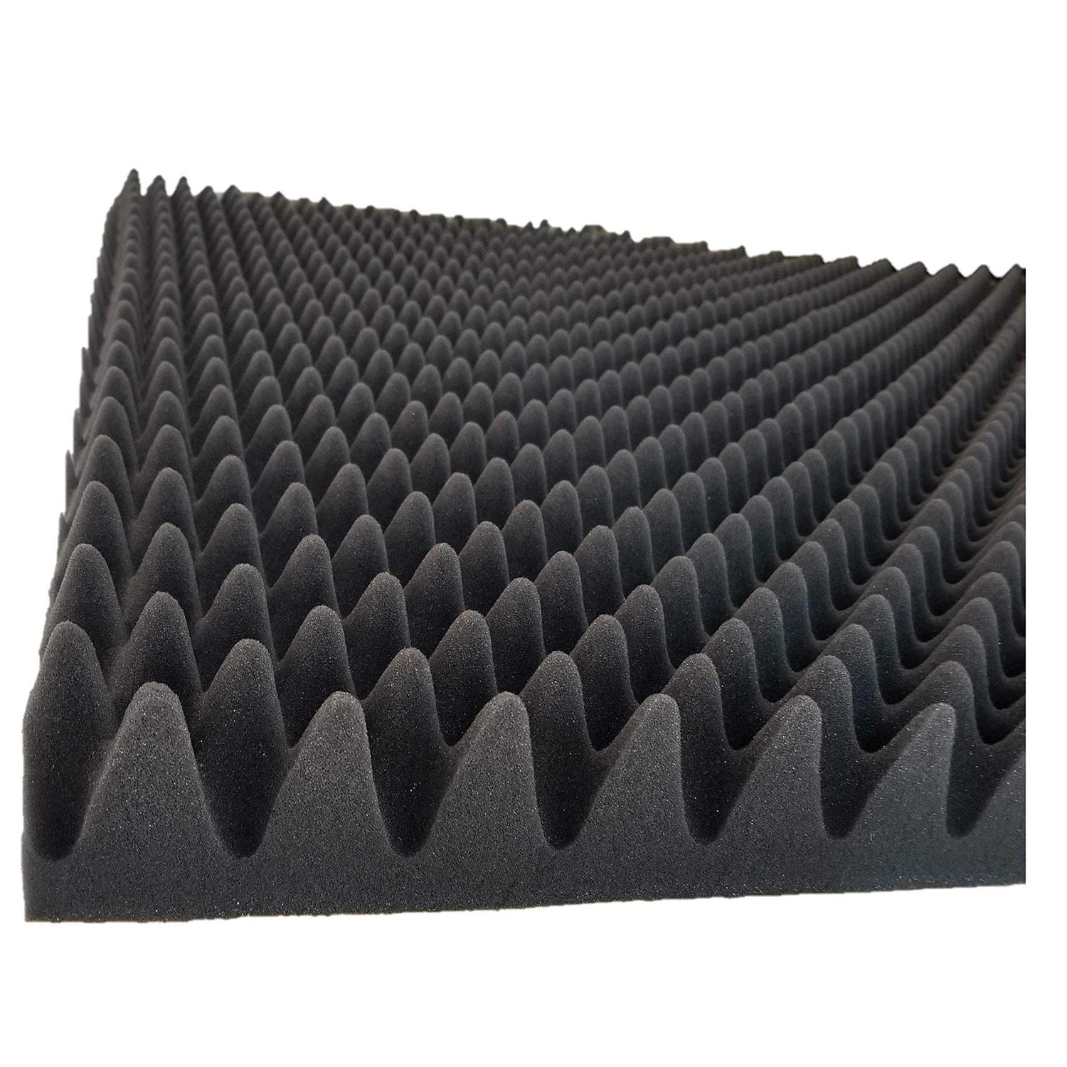 Bookishbunny Self Adhesive Acoustic Foam Egg Crate Panel Studio Foam Wall Panel 39 x 78 - Image 3