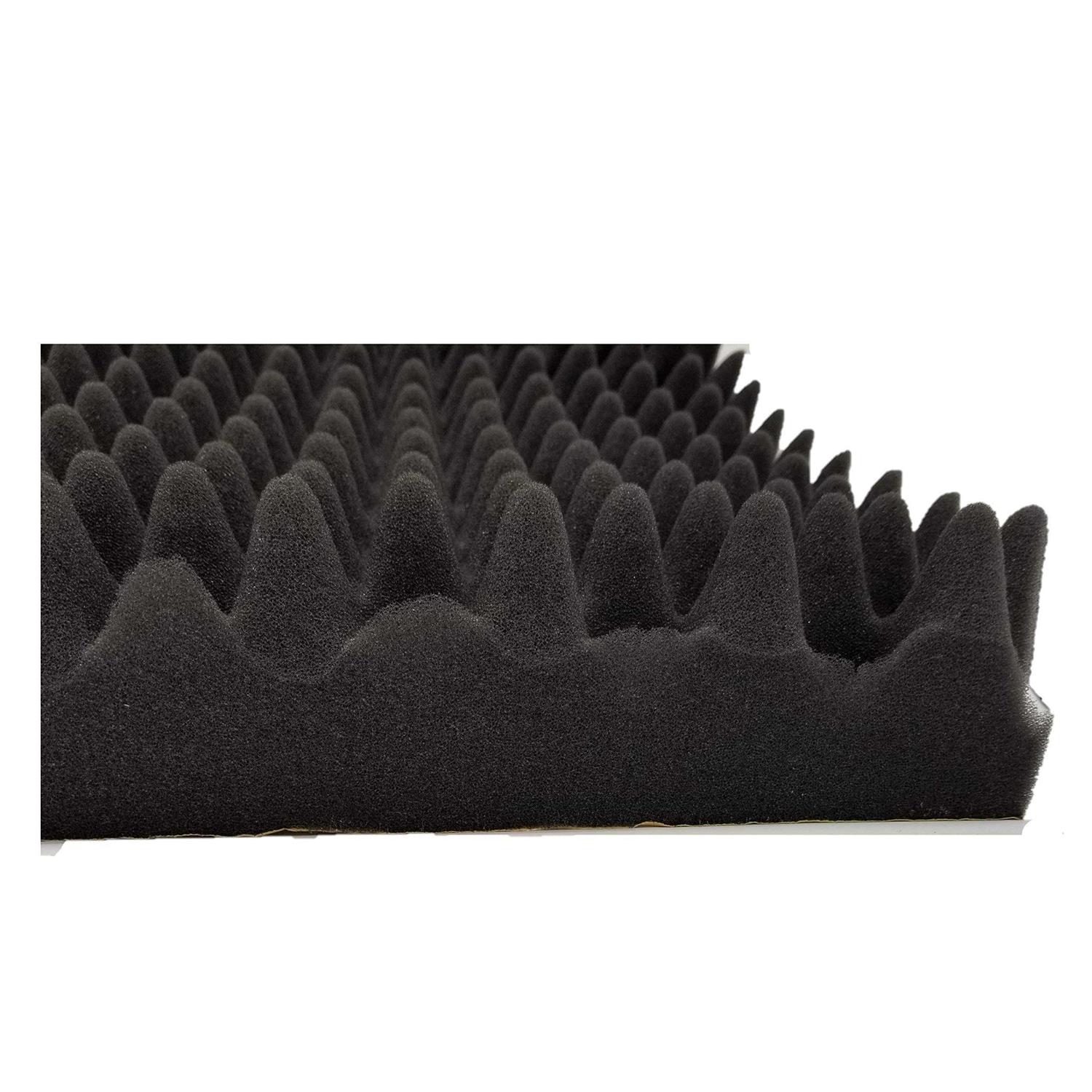 Bookishbunny Self Adhesive Acoustic Foam Egg Crate Panel Studio Foam Wall Panel 39 x 78 - Image 5