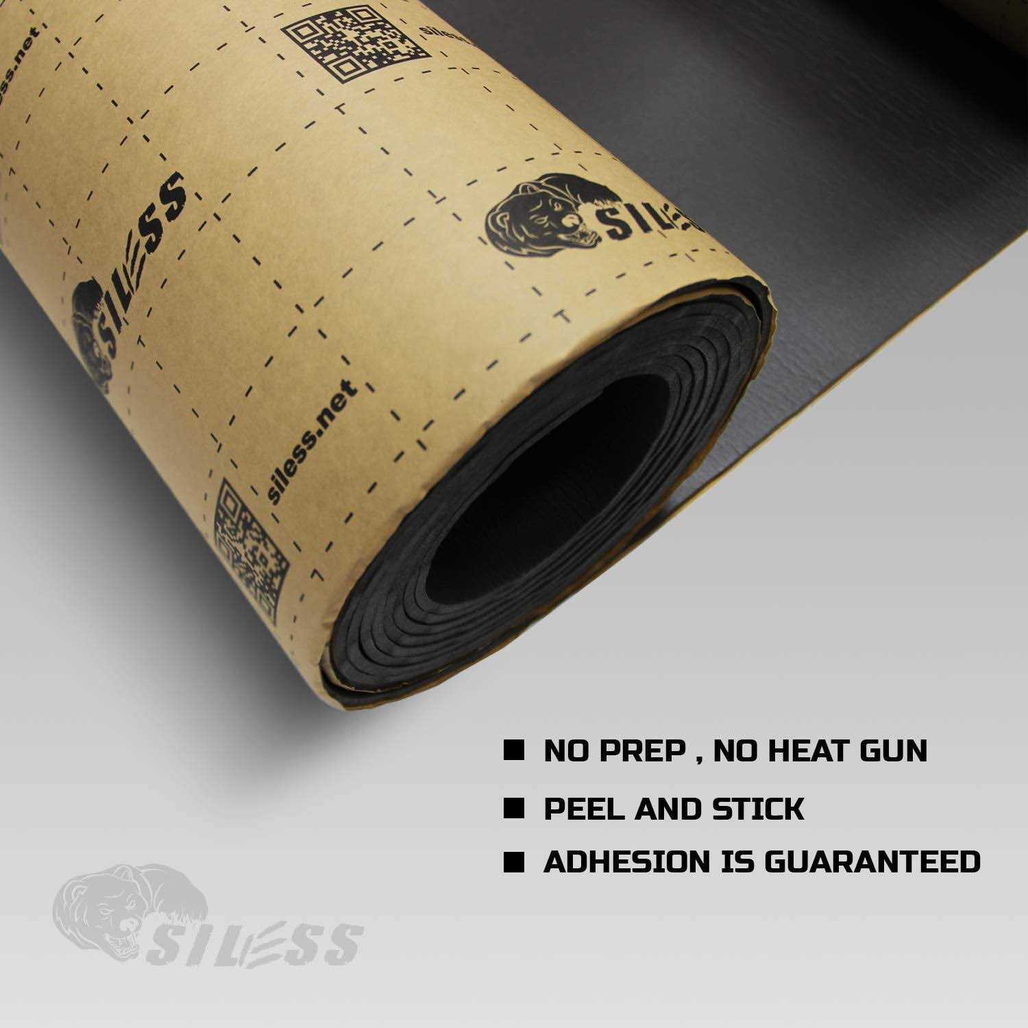Siless Liner 157 mil 36 sqft Car Sound Deadening Closed Cell Foam & Heat Insulation mat - Image 3
