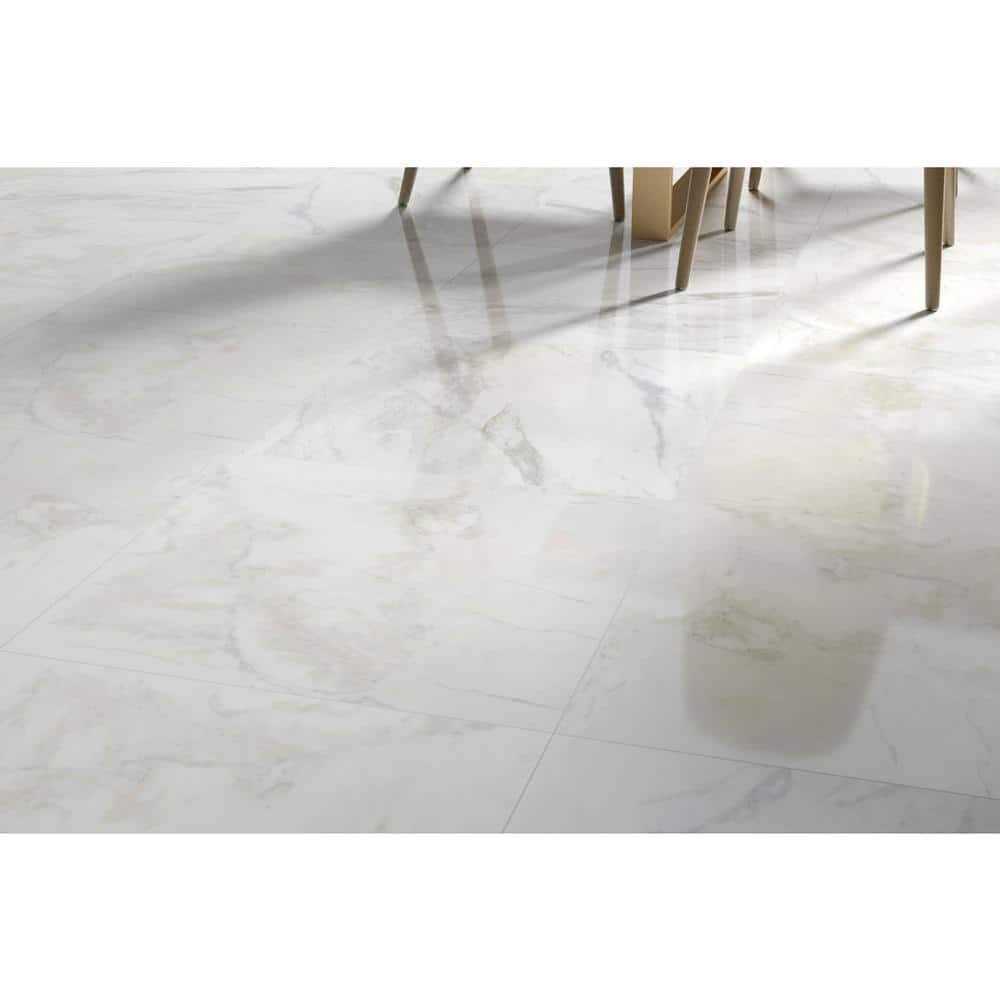 Kalta Fiore 32 x 32 Marble Stone Look Wall and Floor Tile Emser Tile - Image 5