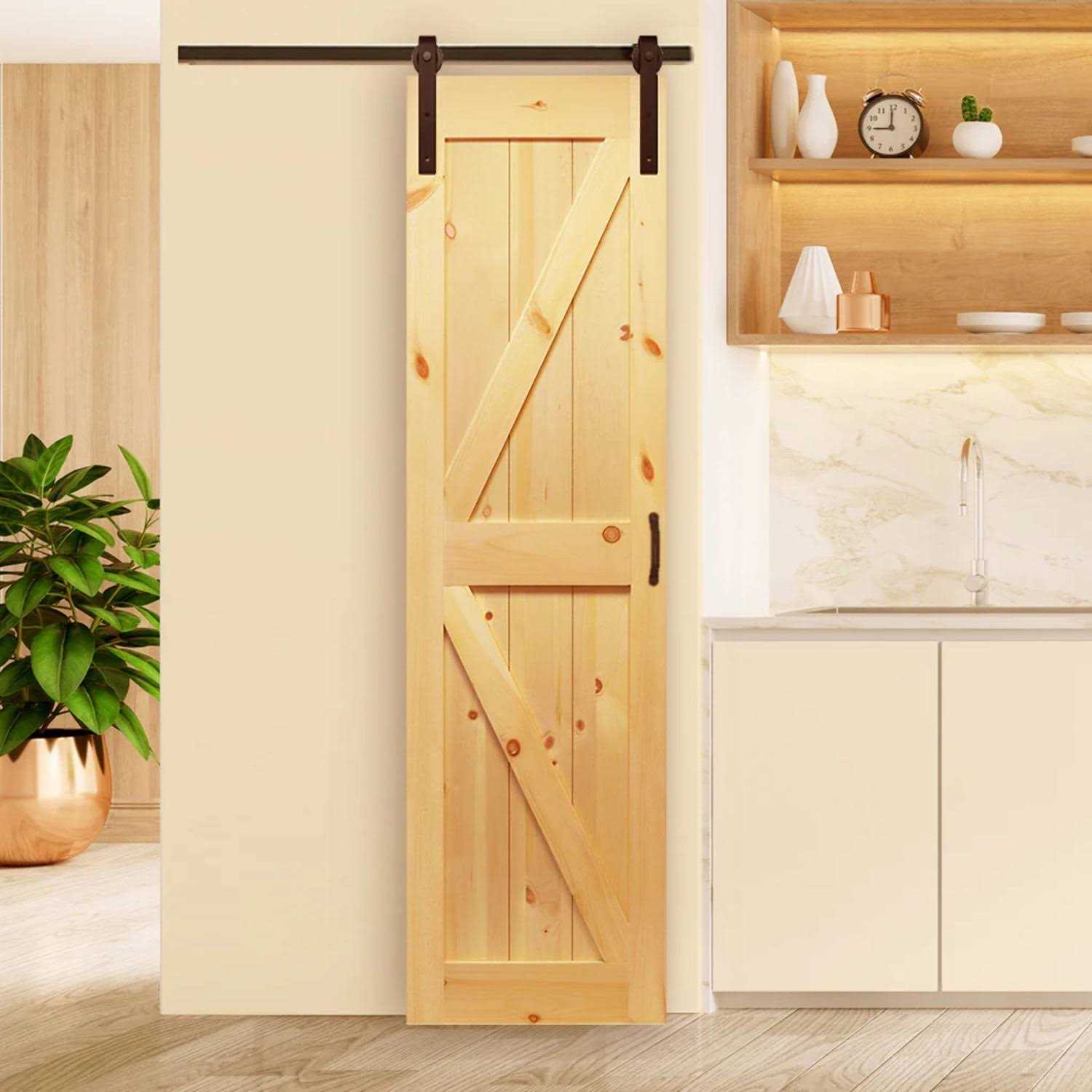 Kimberly Bay Barn Door Hardware Black - Image 4