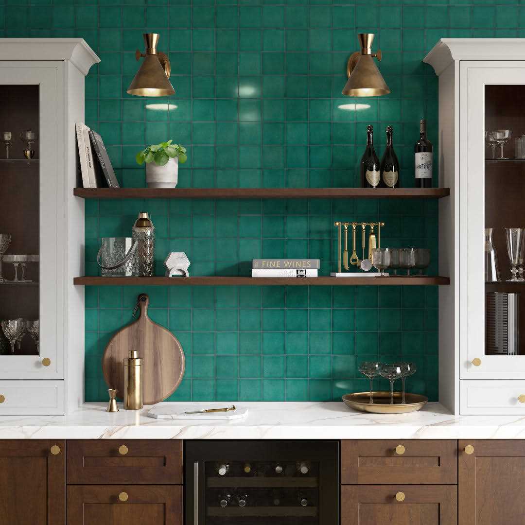 Kaze 12 x 16 Ceramic Grid Wall & Floor Tile Emser Tile - Image 4