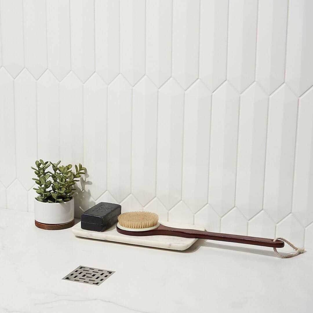 Ivy Hill Tile Axis 3D 2.6 in. x 13 Polished Picket Ceramic Wall Tile - Image 4