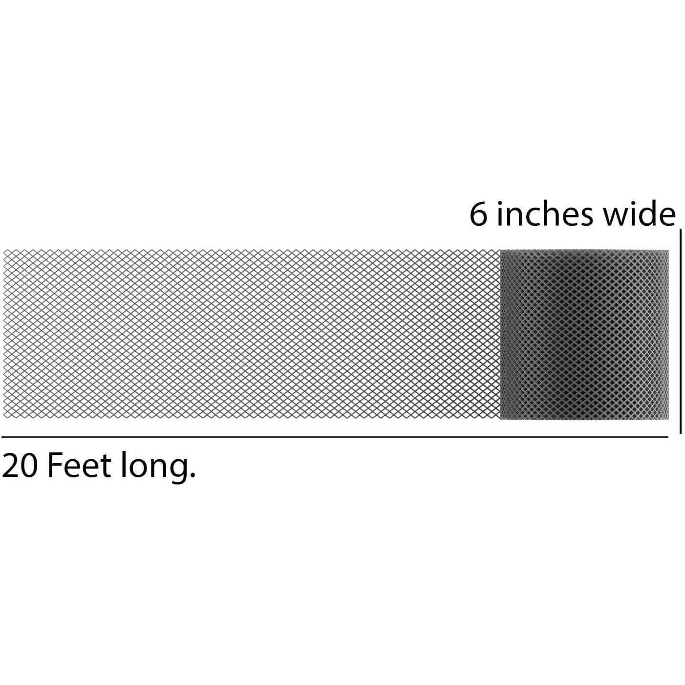 Home Intuition Gutter Mesh Guards Leaf 6 Wide Long - Image 4