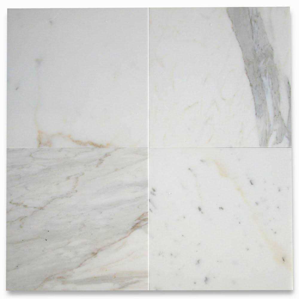 Calacatta 12 x 12 Marble Mosaic Tile Marble Online - Image 3