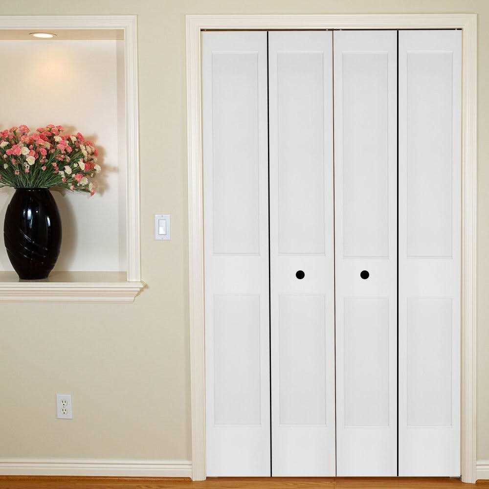 Primed 2 Panel Ovolo Bi-Fold Door Trimlite 2668pri8082BF - Image 3