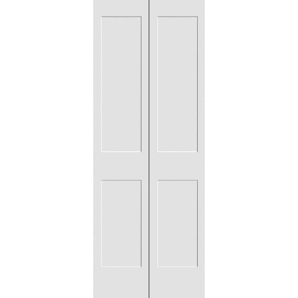 Primed 2 Panel Ovolo Bi-Fold Door Trimlite 2668pri8082BF - Image 5
