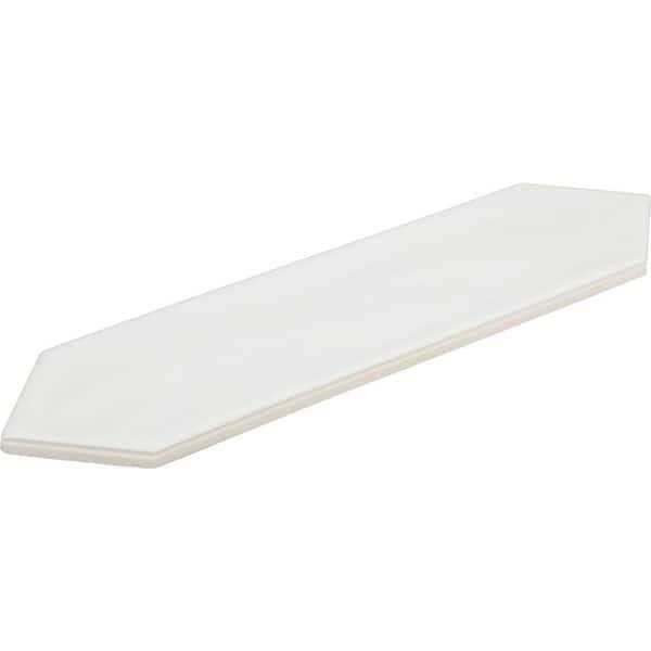 Daltile LuxeCraft Glossy 3 in. x 12 in. Glazed Ceramic Picket Wall Tile - Image 5