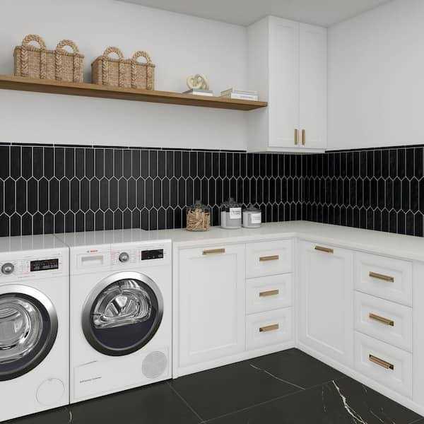 Daltile LuxeCraft Glossy 3 in. x 12 in. Glazed Ceramic Picket Wall Tile - Image 3