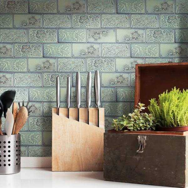 Merola Tile Antic Feelings 3 x 6 Ceramic Subway Wall Tile - Image 4