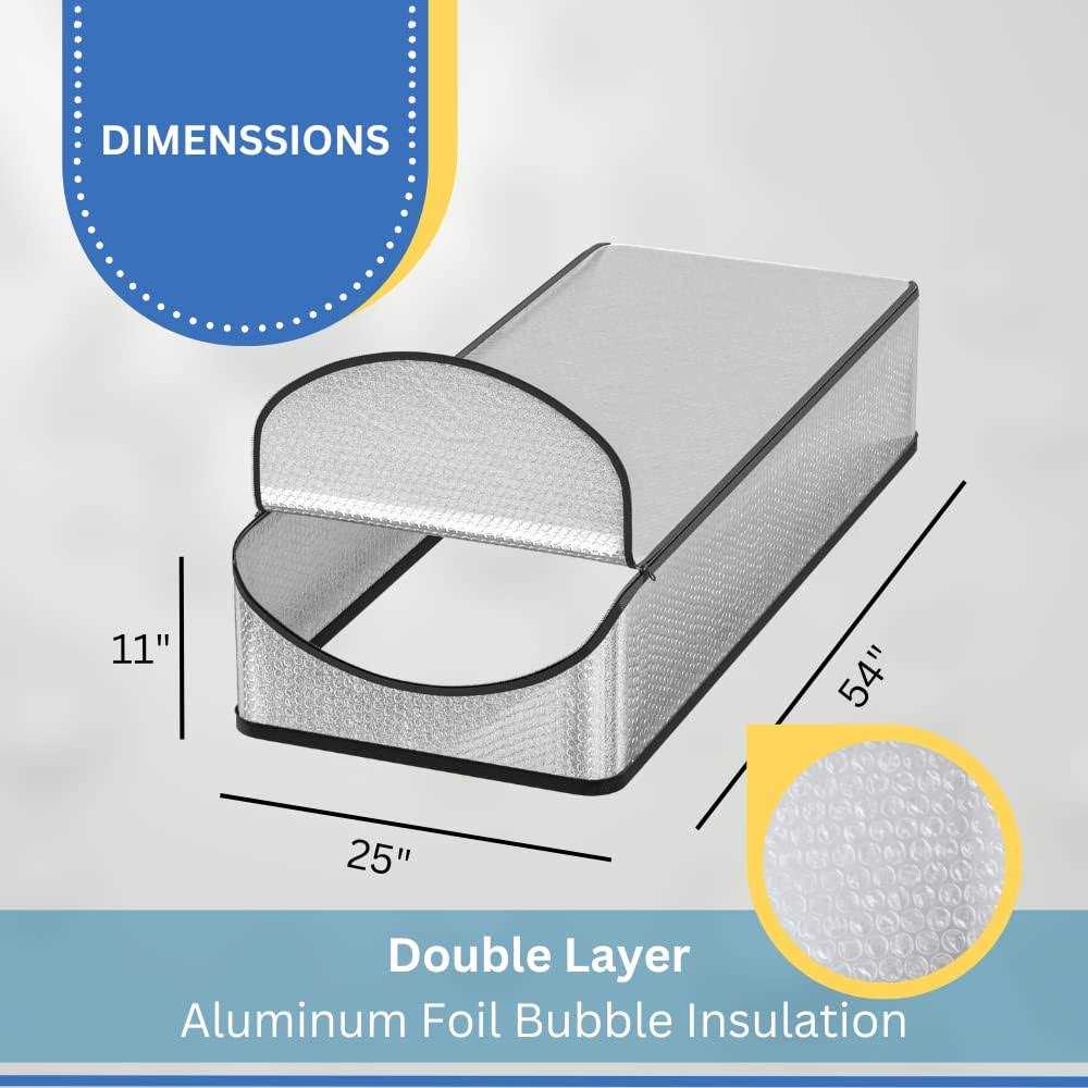 Dualso Attic Stairs Insulation Cover with Zipper Insulator Bag Energy Saving - Image 5