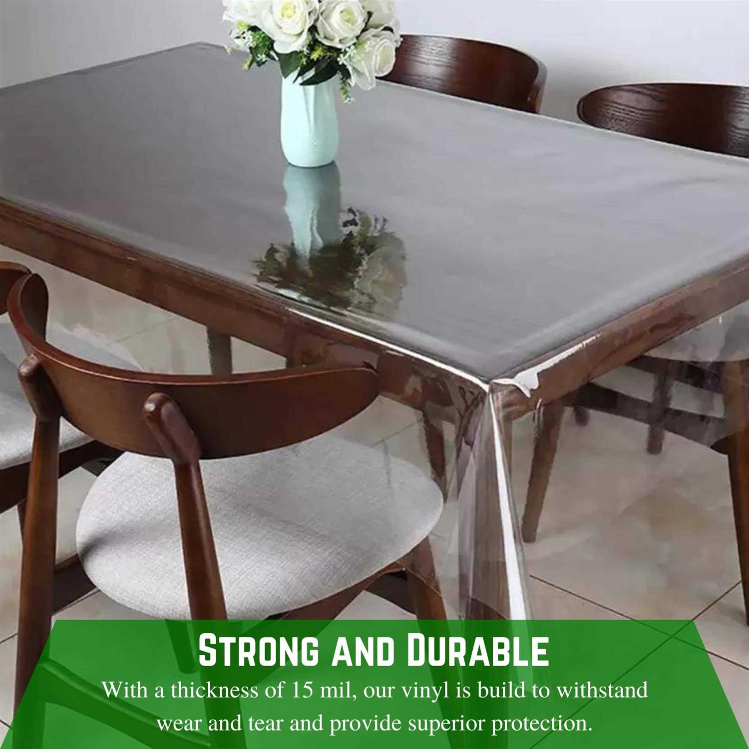 Farm Plastic Supply Clear Vinyl Sheeting 15 Mil - Vinyl Plastic Sheeting - Image 3