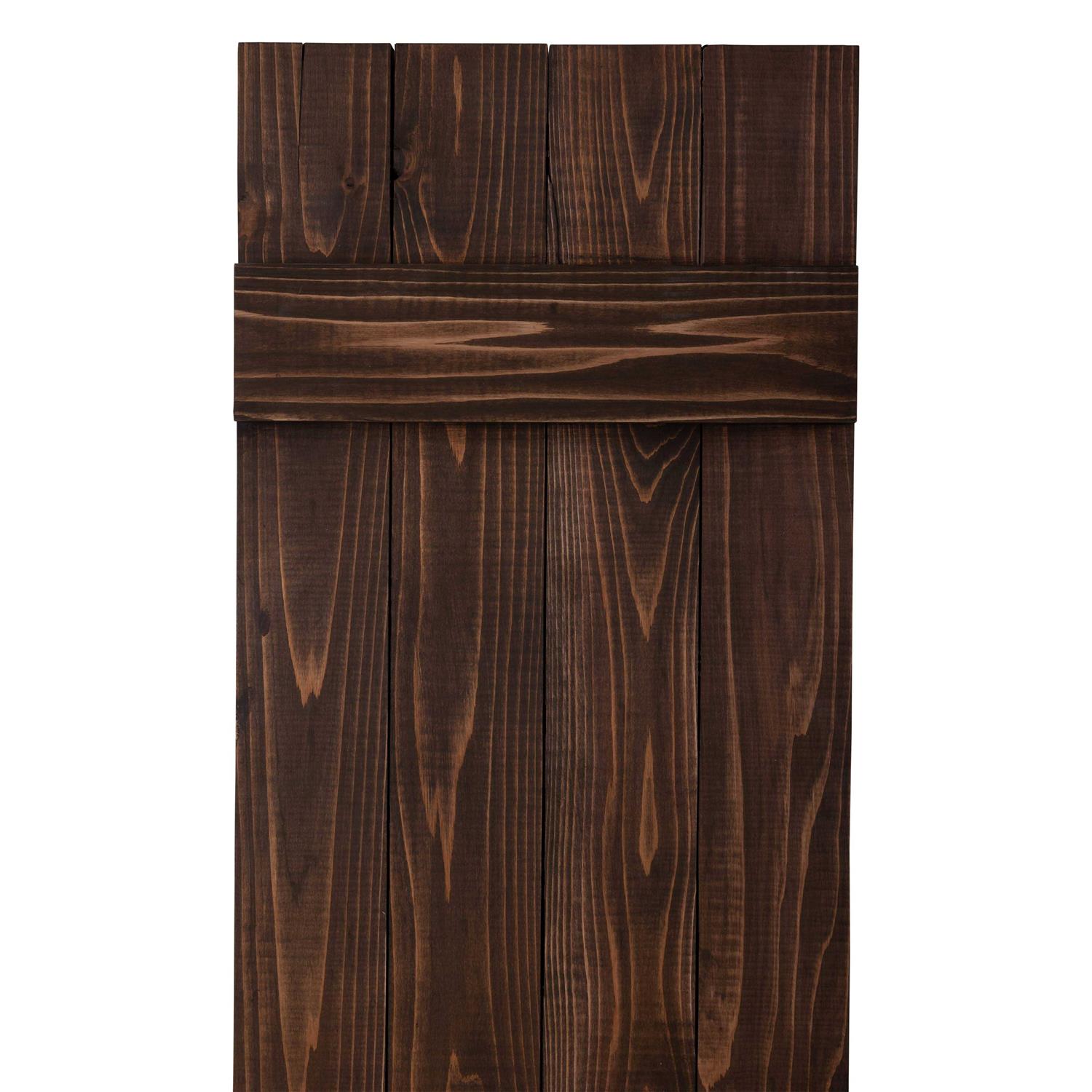 Dogberry Collections Traditional Board and Batten Exterior Shutters - Image 5