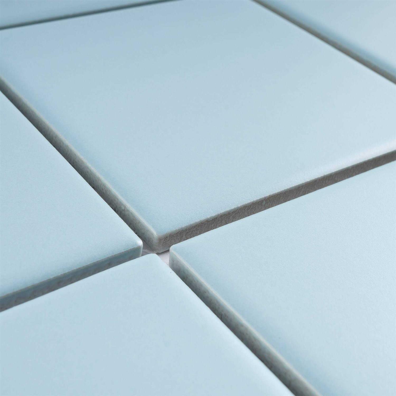 MOLOVO Porcetile 11.82 in. x 11.82 Matte Porcelain Mosaic Tile - Image 5