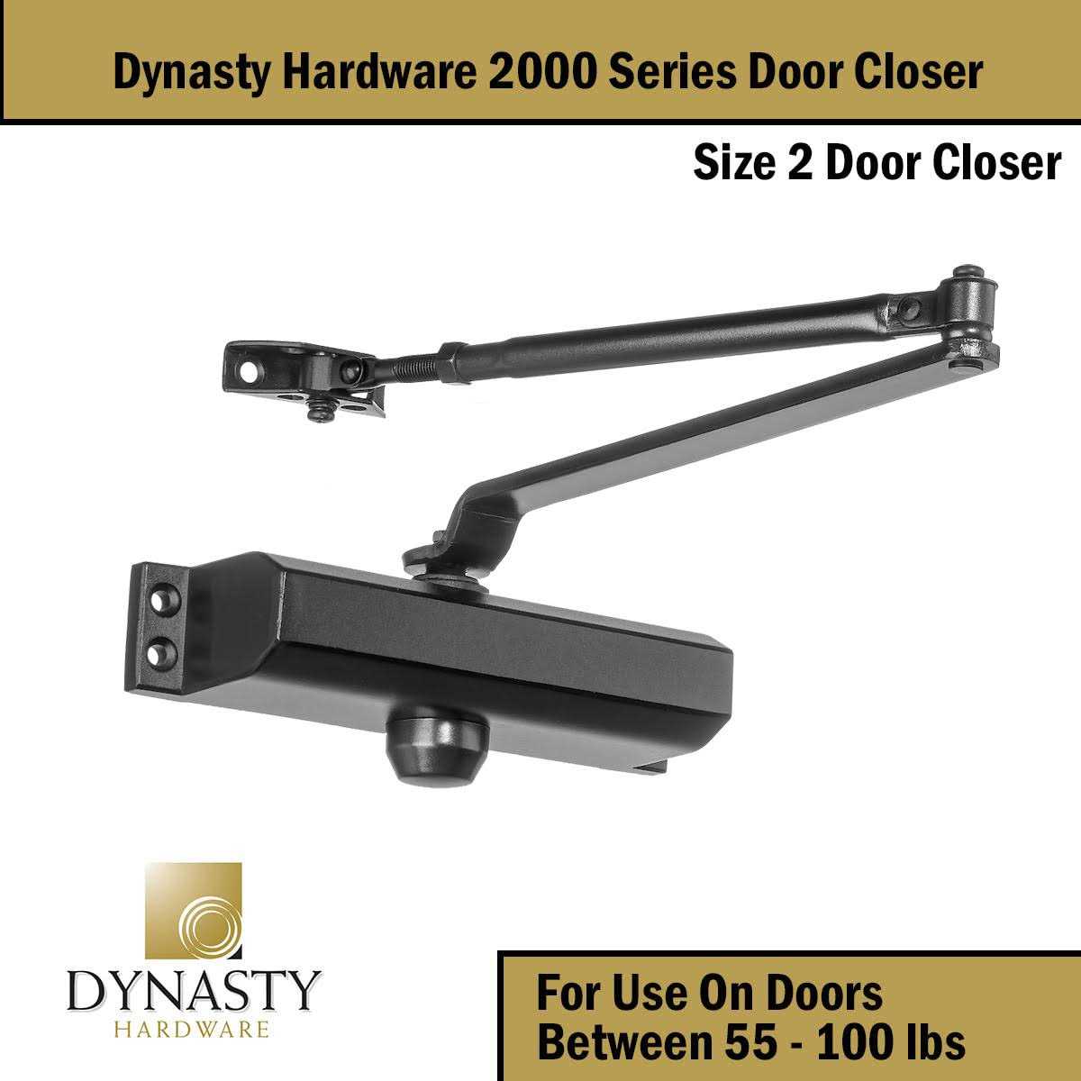 Dynasty Hardware 2000-DURO Commercial Grade Door Closer - Image 4