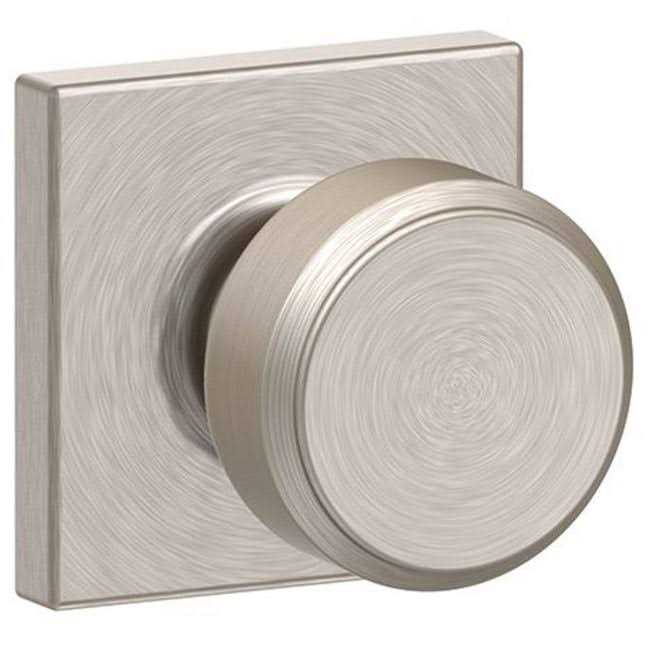Schlage F10-BWE-COL Bowery Passage Door Knob Set with Collins Trim - Image 5
