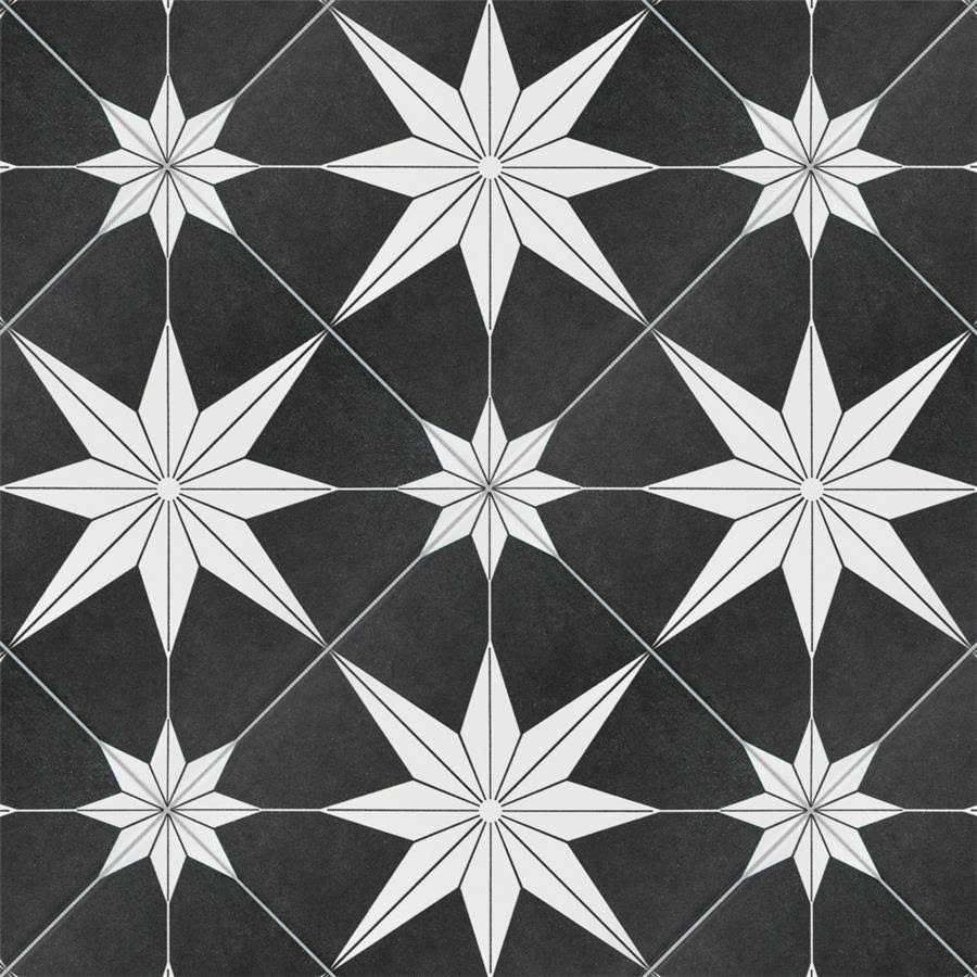 Merola Tile Stella Encaustic 9-3/4 x 9-3/4 Porcelain Floor and Wall Tile - Image 5