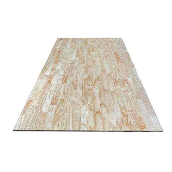 Calhome 48 in. x 8 ft. Square Edge Unfinished Finger Joint Pine Boards - Image 3