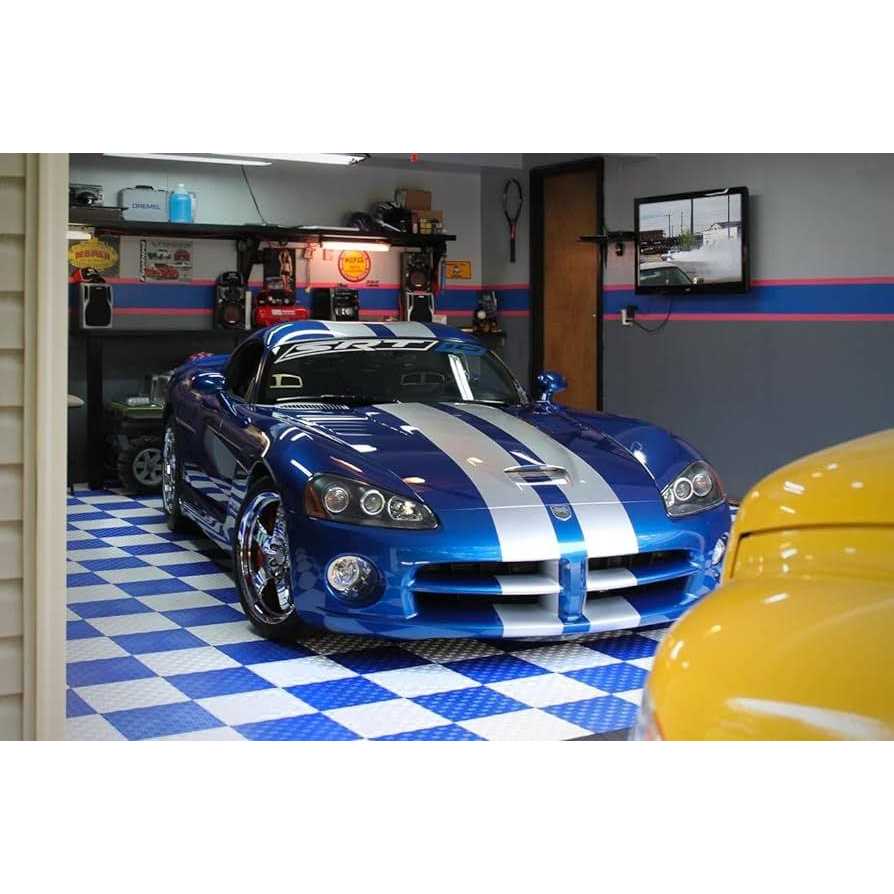 Big Floors GarageTrac Diamond Durable Interlocking Modular Garage Flooring Tile - Image 3