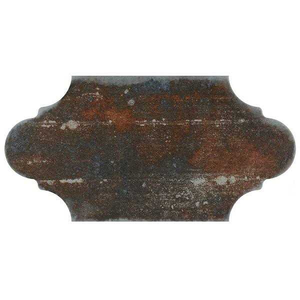 Merola Tile Dorne Provenzal Mix 6-1/4 in. x 12-3/4 in. Porcelain Floor and Wall Tile - Image 5