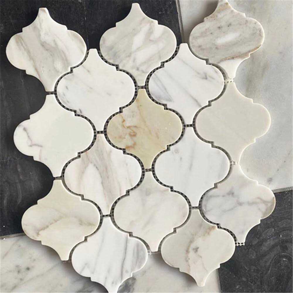 Calacatta 12 x 11 Marble Mosaic Tile Marble Online - Image 4
