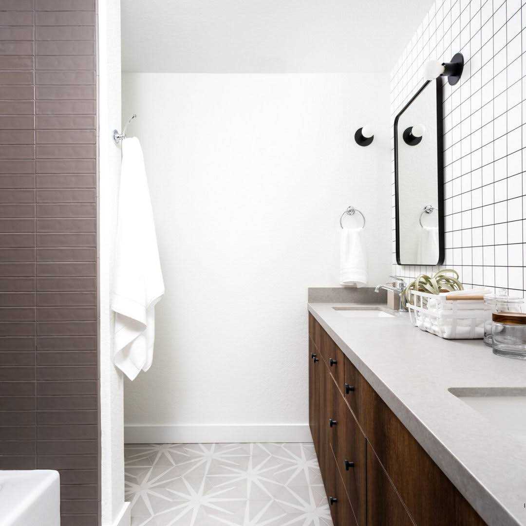 Bedrosians Allora 8.5 inch x 10 inch Hexagon Porcelain Decorative Tile in Stella - Image 4