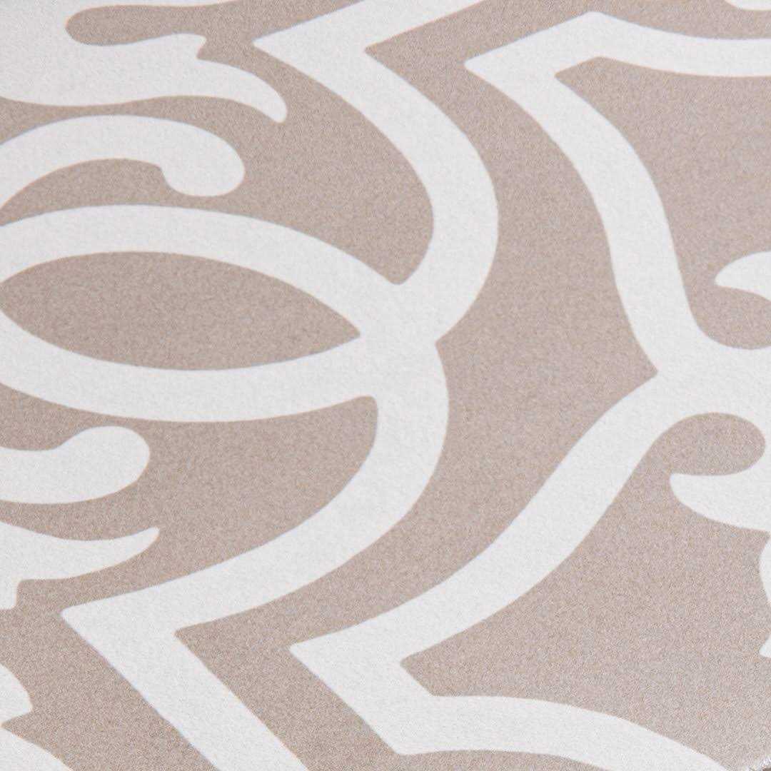 Andova Bliss Tan/White 8 in. x 8 in. Porcelain Matte European Floor and Wall Tile - Image 3