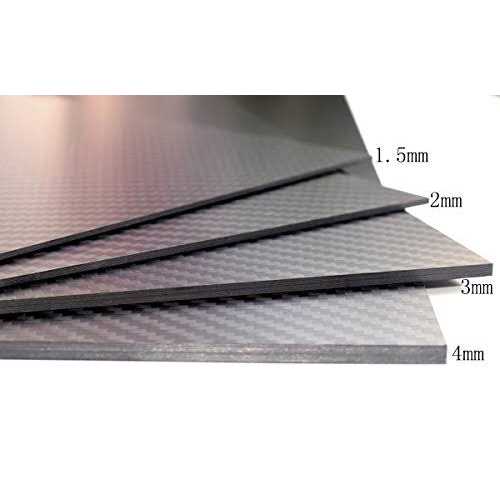 Cncarbonfiber 200x300mm 100% Carbon Fiber Sheet Laminate Plate Panel 3K Twill Matte Finish - Image 4