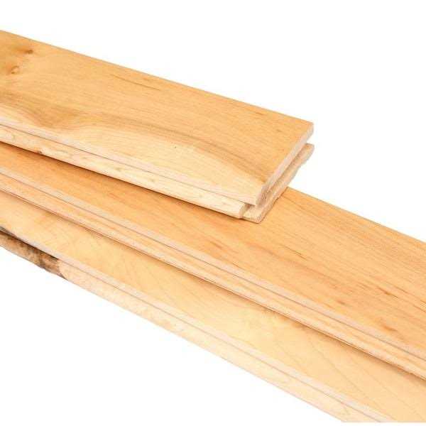 Bruce Natural Maple 3/4 in. Thick x 2-1/4 in. Wide x Varying Length Solid Hardwood Flooring - Image 5