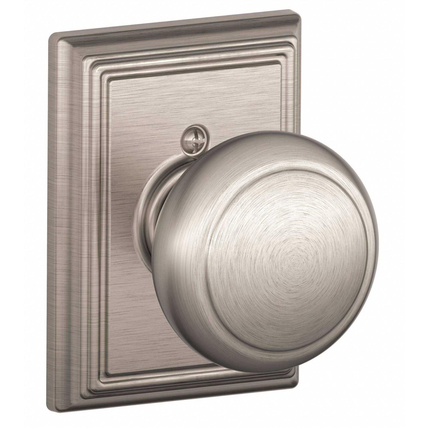 Schlage Andover Knob with Addison Trim F170AND