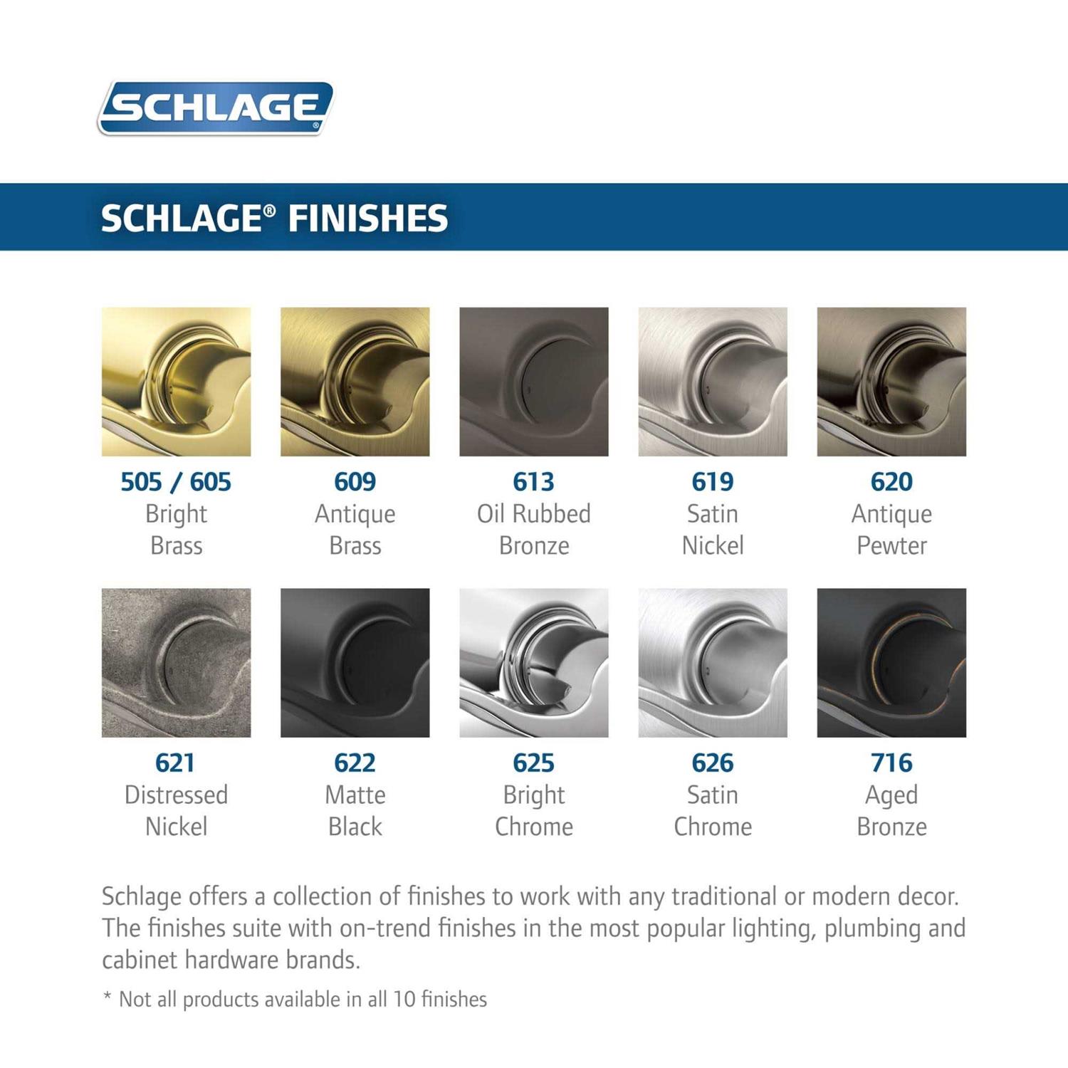 Schlage Andover Knob with Addison Trim F170AND - Image 3
