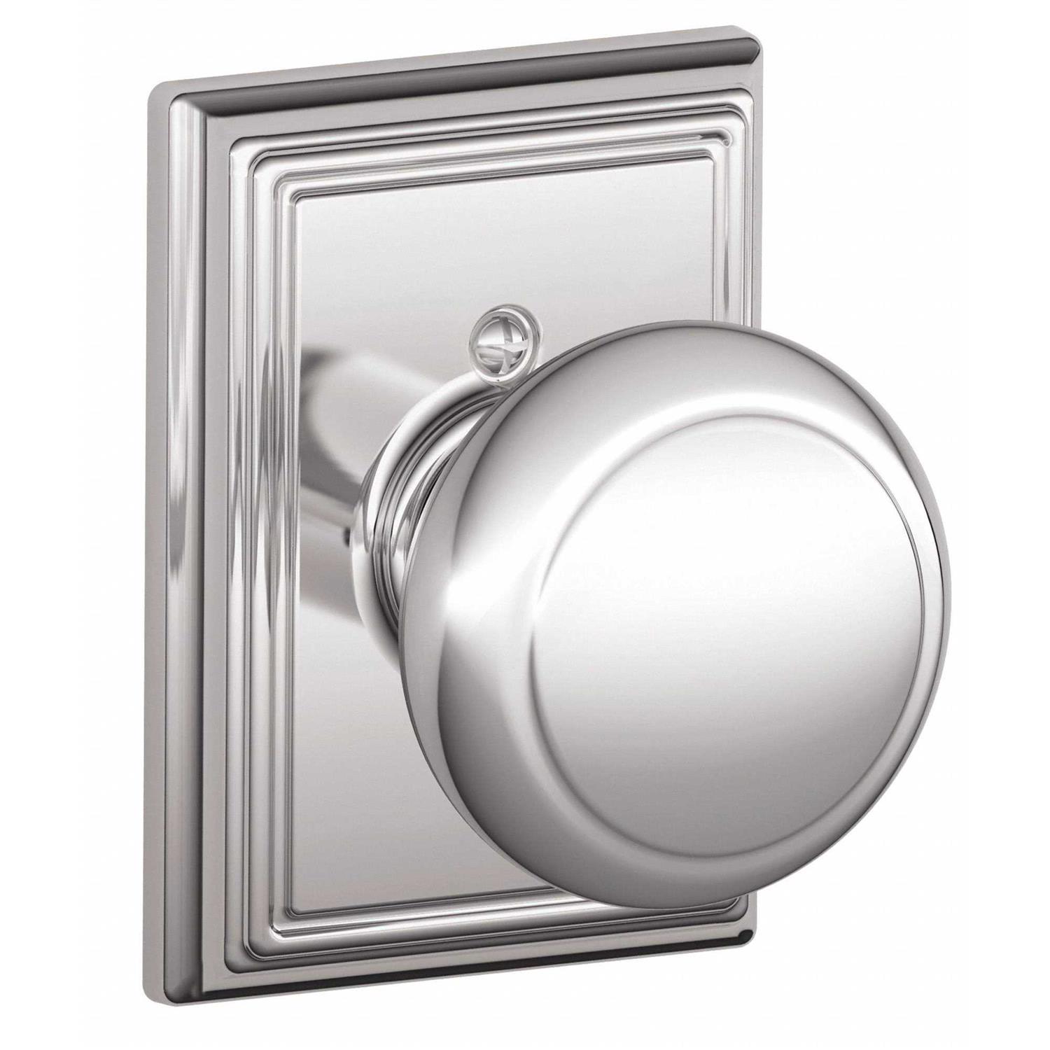 Schlage Andover Knob with Addison Trim F170AND