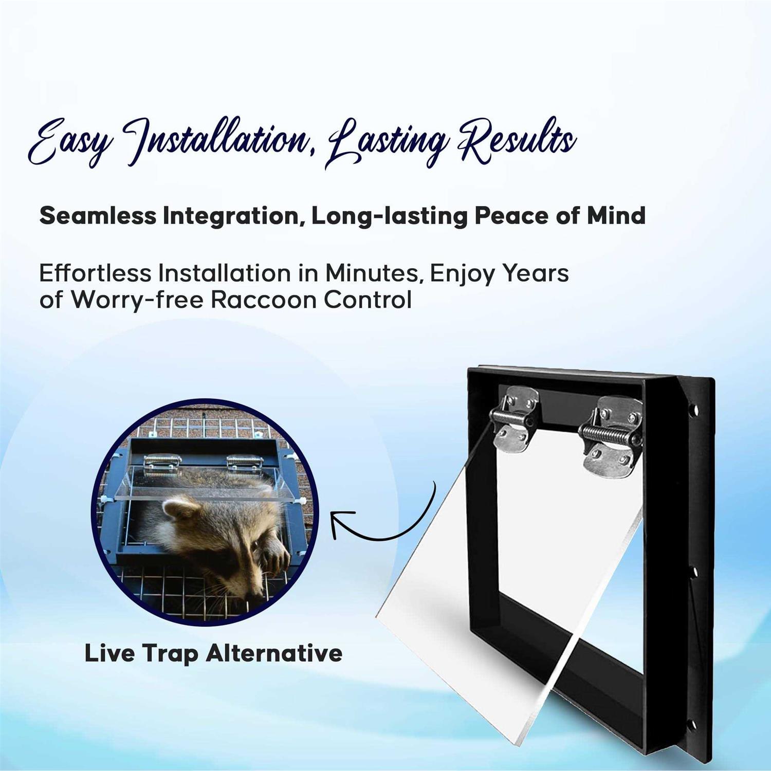 R108 Rhino Excluders Raccoon One Way Excluder Door - Image 4