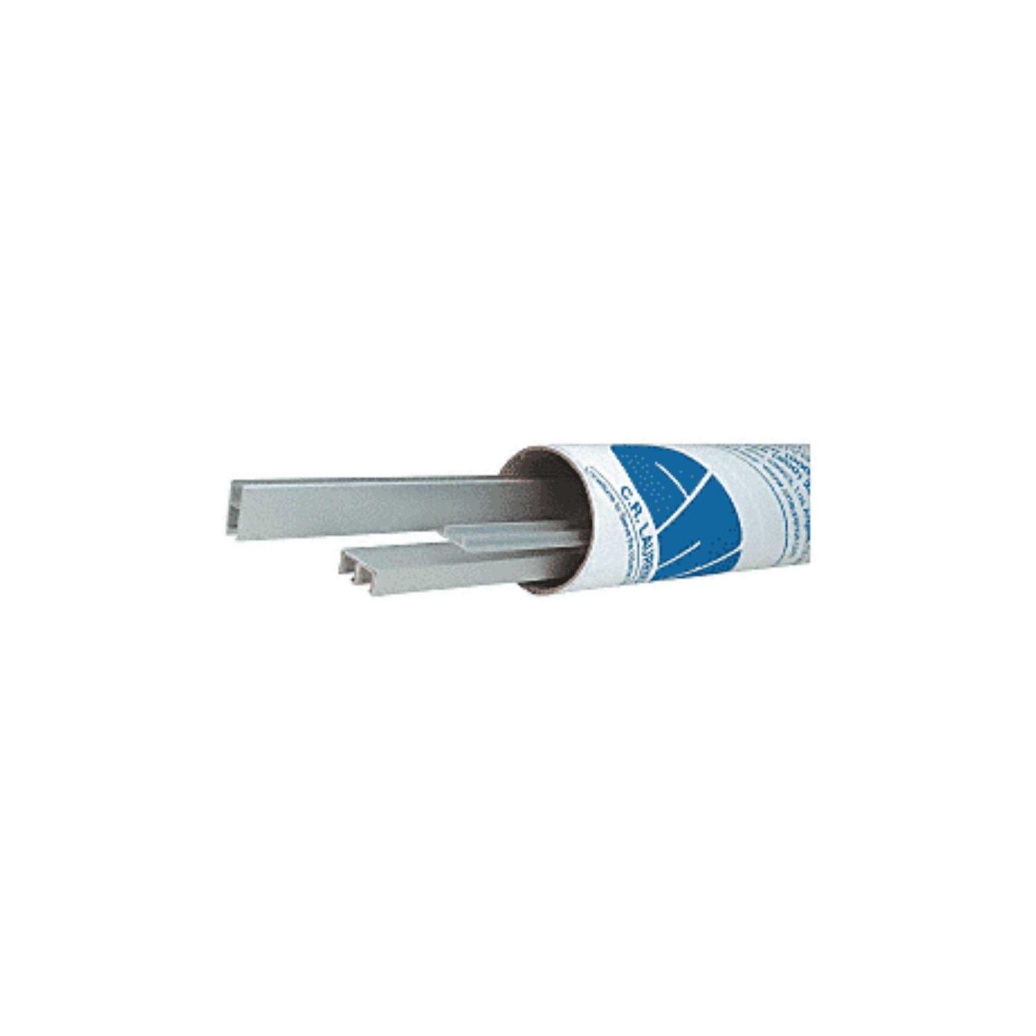 CRL CTA48A Satin Anodized Continental Style 48 Pre-Cut Security Track Assembly - Image 5