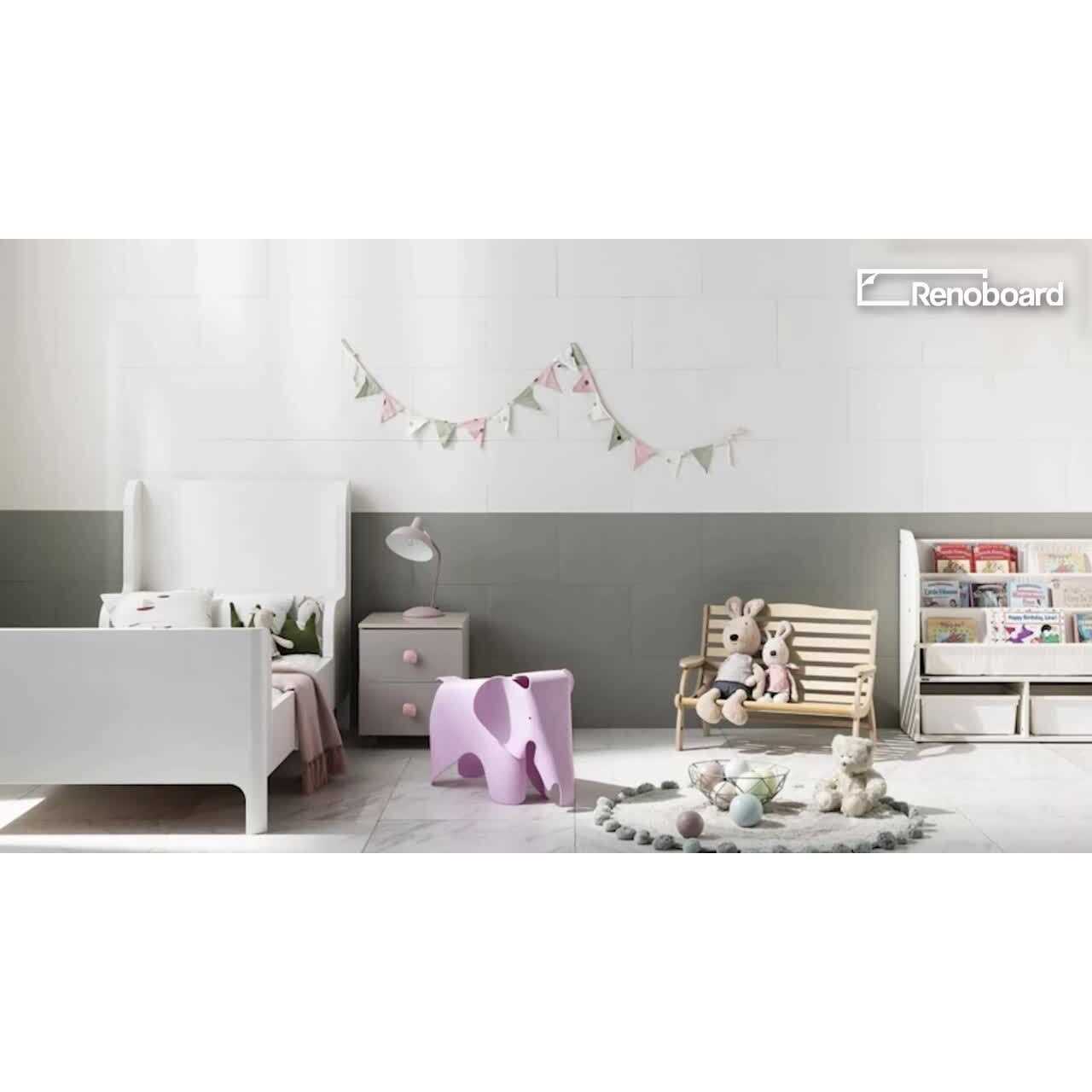 Cream White 5 in. x 46.5 in. Peel and Stick Renoboard - Image 5