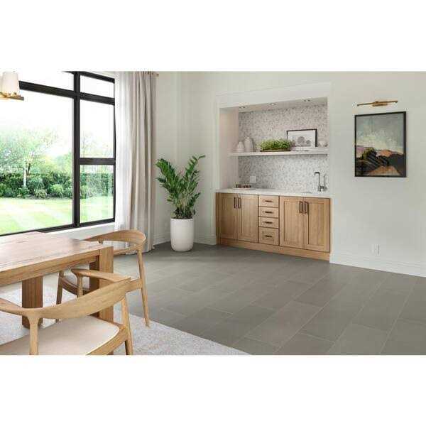 Bauhaus 9 x 10 Beveled Porcelain Patterned Wall & Floor Tile Emser Tile - Image 3