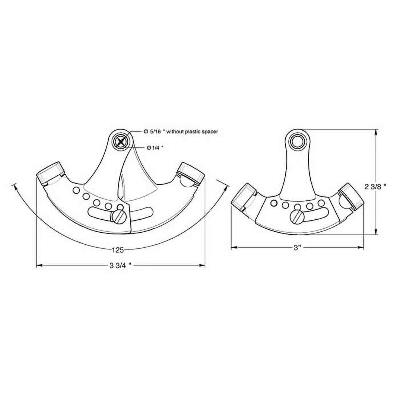 Deltana Hinge Pin Stop HPA69U19 - Image 5