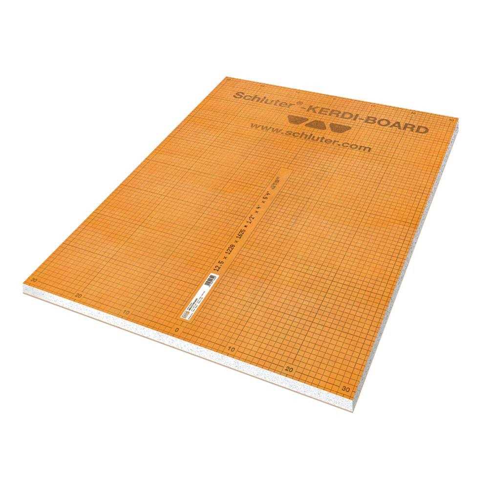 Schluter Systems Kerdi-Board 48-in x 32-in x 1/2-in Water Resistant Polystyrene Foam Backer Board - Image 2