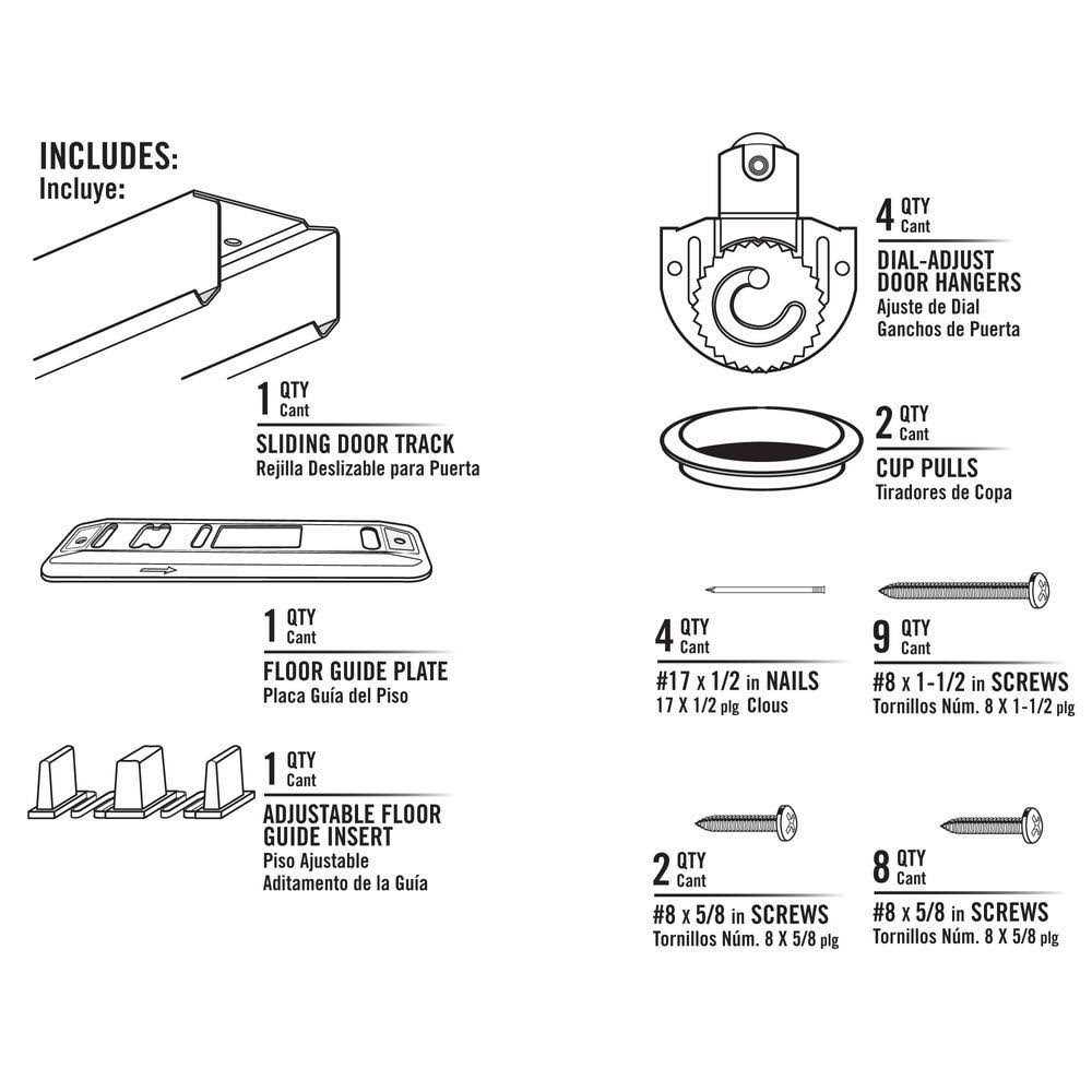 Everbilt 72 in. Sliding Door Set 18398 - Image 5