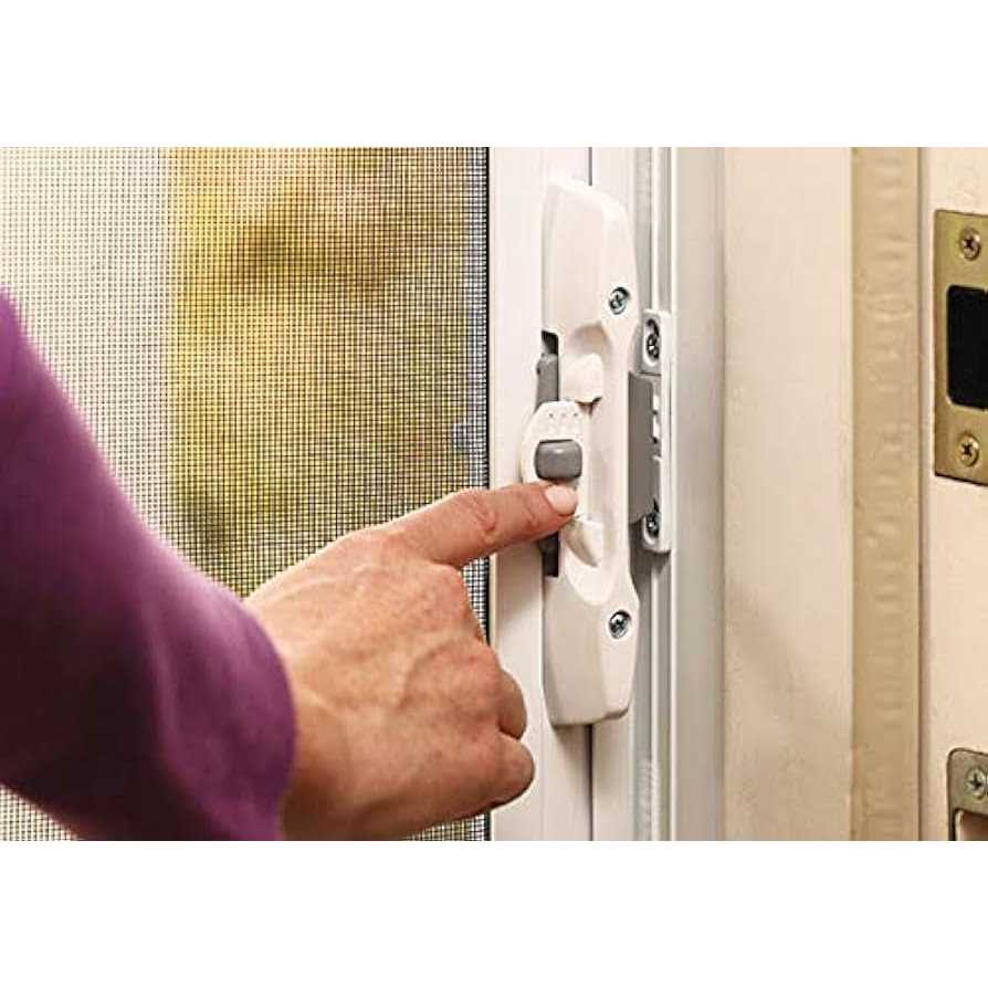 Cool Single Retractable Door Screen-White - Image 5