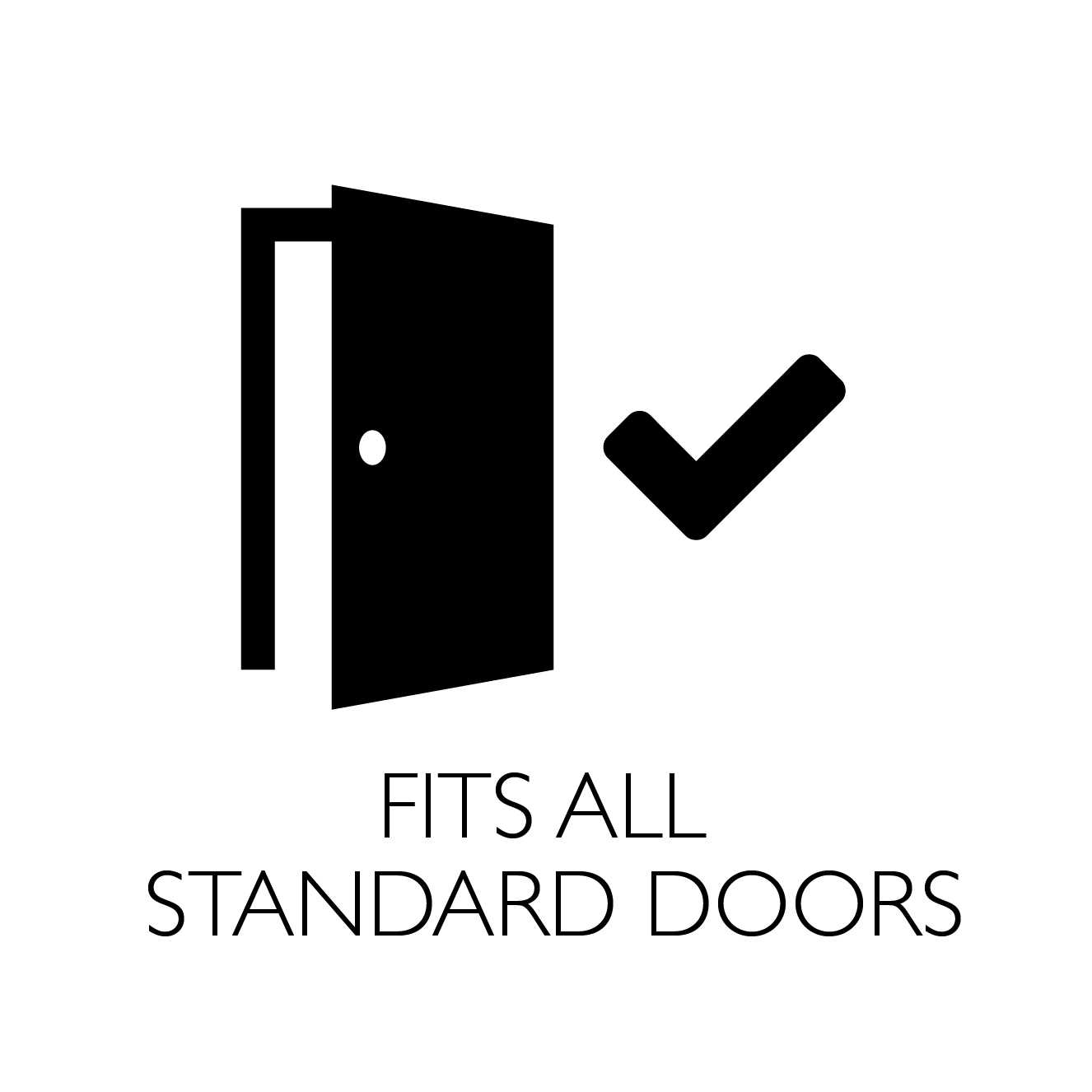 Design House Scroll Brass Passage Door Handle in Satin Nickel 740365 - Image 4