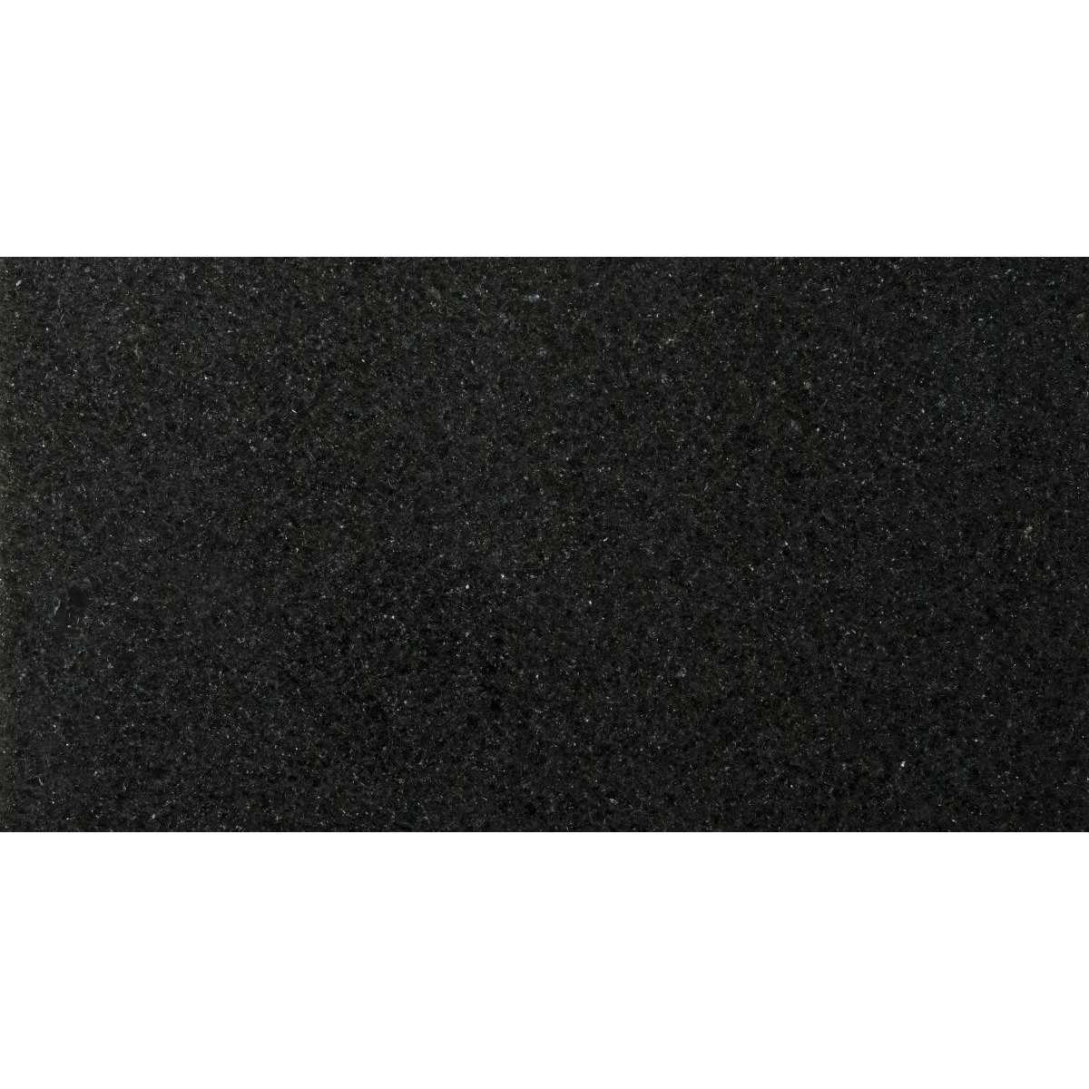 Emser Tile Granite Absolute Black Polished 12.01 in. x 24.02 in. Granite Floor and Wall Tile - Image 5