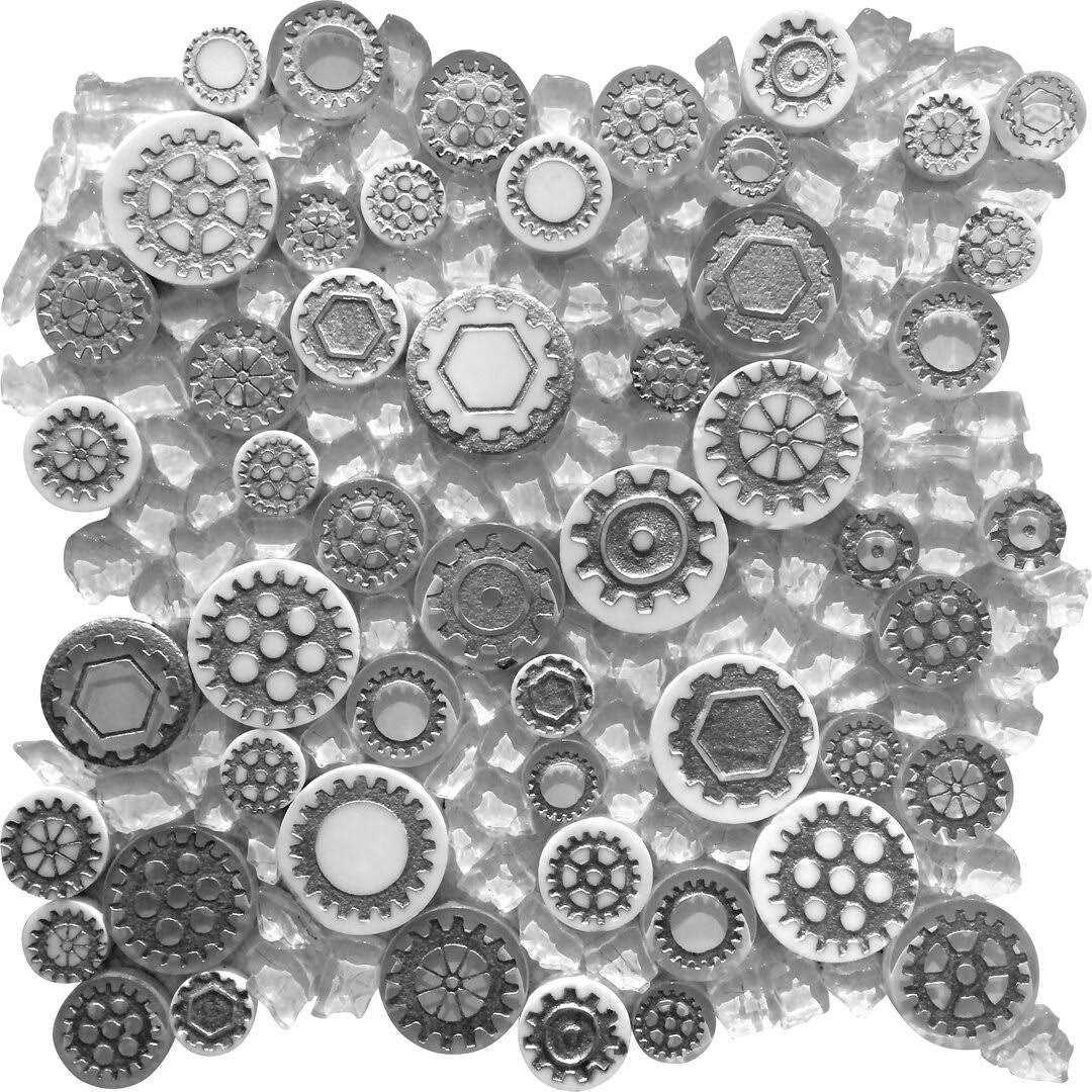 Glass Random Mosaic Tile Tile Club - Image 2