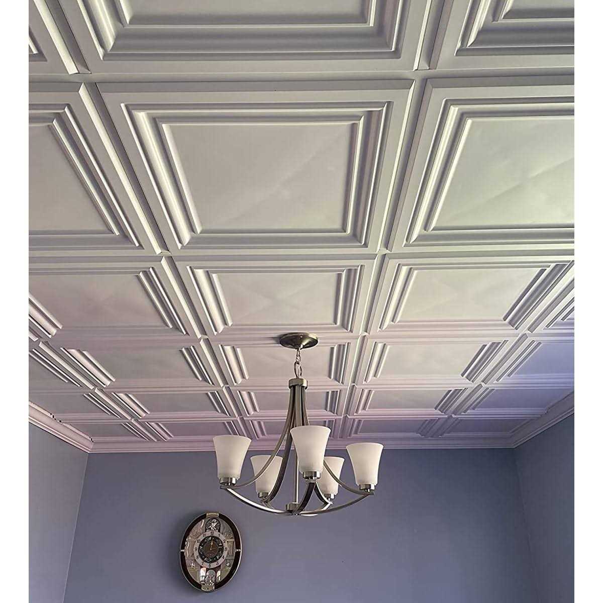 Art3d 2ft x 2ft Ceiling Tiles,PVC Ceiling Tiles